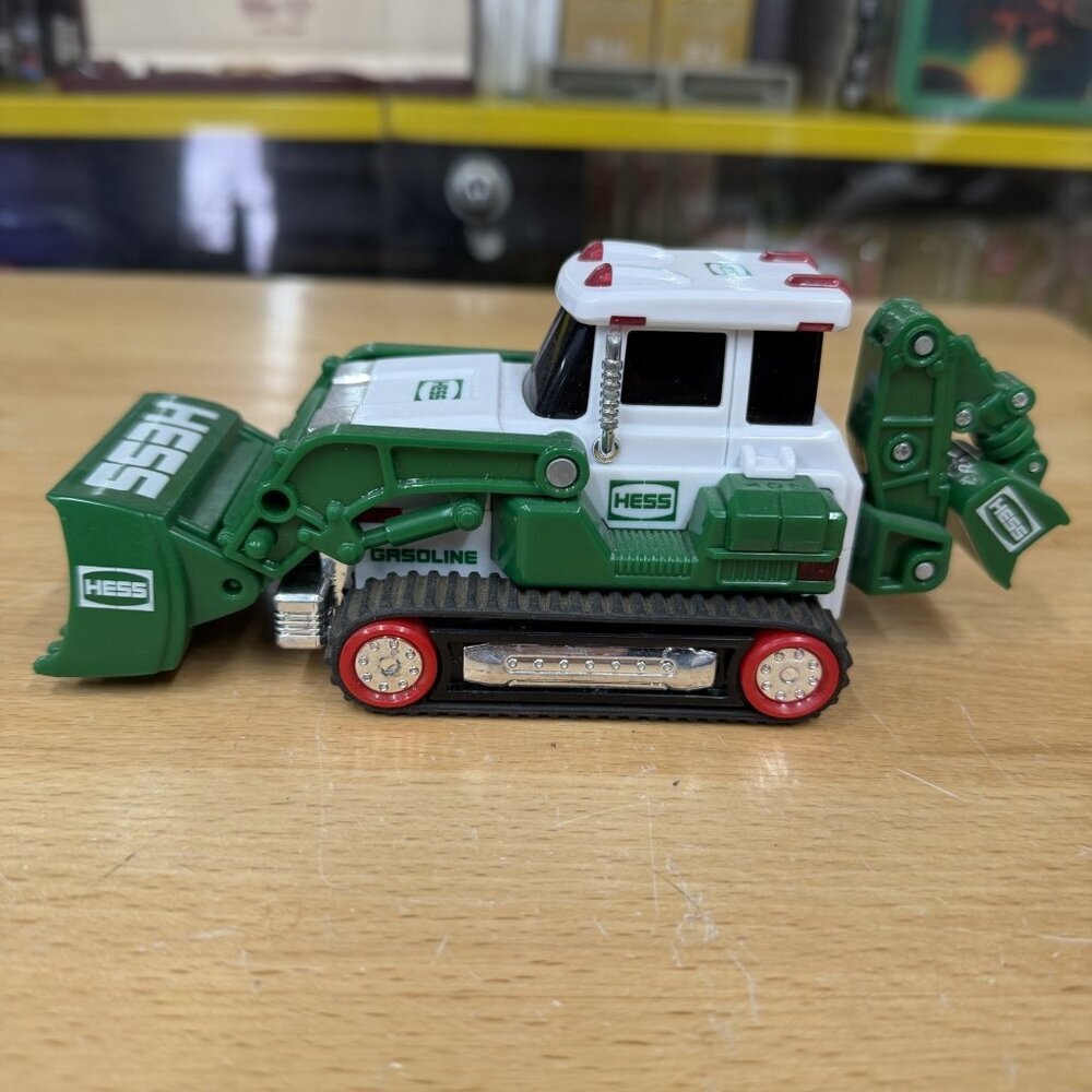 HESS Backhoe 2013 Toy Collector Tractor Bulldozer , Good Condition